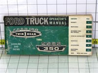 1965 Ford  Truck Owner's Manual
