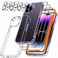 Milomdoi 10 In 1 For iPhone 13 Pro Max Case Clear