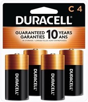 2 PACKS OF 4 Duracell Coppertop C Mar 2027