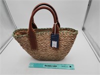 NEW Universal Thread Straw Mini Tote Handbag