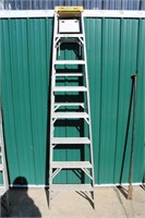 Werner 8' Aluminum Folding Ladder