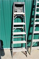 Husky 6' Aluminum Folding Ladder