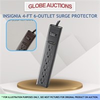 INSIGNIA 4-FT 6-OUTLET SURGE PROTECTOR