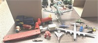 VTG TOY TRAINS & TOY PLANES SOME HEAVY METAL