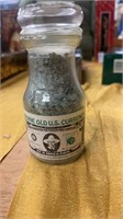 Genuine old US currency bottle with chips in