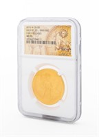 US 2015-W $100 High Relief, MS70 NGC Early Release