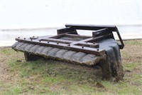 Skid Steer Quick tach 84" Manure Pusher