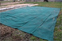 Green Mesh Silage Covers