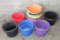 Small Calf Poly Feed/Water Buckets