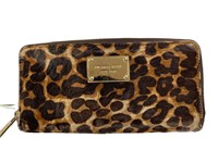 Michael Kors Clutch Zip Wallet Animal Print #094