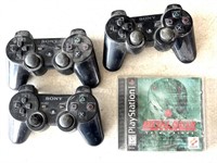 PlayStation Controllers and Metal Gear Solid Game