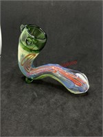 Glass Decorative Pipe (living room)