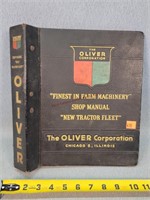 Old Oliver Shop Manual Binder