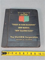 Original Oliver "New Tractor Fleet" Manual
