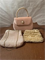 3 vintage purses
