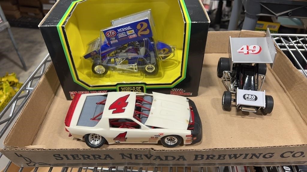 SLOT CARS, NASCAR DIE CAST, DUCKS UNLIMITED, COLLECTIBLES, A