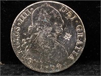 1804 Silver Spanish Reals