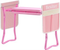 Besiter Garden Kneeler and Seat, Pink w/ 2 Pouches