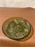 Mid century Smith, C glass plate/ashtray