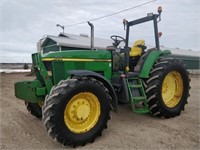 John Deere 7210 4wd open station tractor