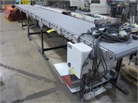 2010 Dynacon 25' Conveyor, Vari Speed Power Belt,