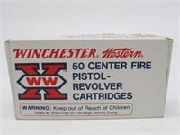 50 ROUNDS OF WINCHESTER 32 AUTO 60 GR SILVER TIP