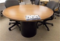 42" FRENCH WLNUT CONFERENCE TABLE