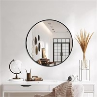 Black Frame Mirror, Bathroom Mirrors For