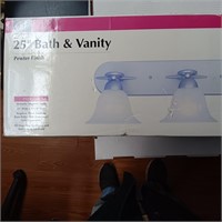 25" Bath & Vanity  Light, NIB