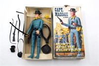 Vintage MARX Capt. Maddox Action Figure w/Box