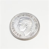$80 11.5G Silver Canadian 50 Cents 1946 Coin