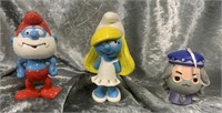 Papa and Smurfette Christmas Ornaments and
