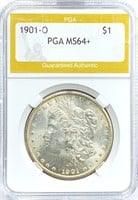1901-O Morgan Silver Dollar MS-64+