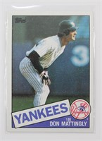1985 TOPPS Don Mattingly #665 Baseball Card