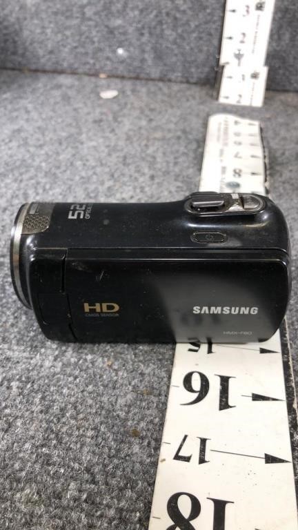 samsung hd camcorder- no battery