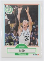 1990 FLEER Larry Joe Bird #8 Basketball Card
