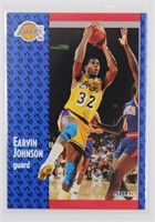 1991 FLEER Magic Earvin Johnson #100 Card