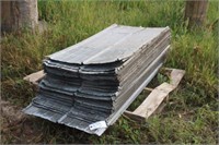 Approx 68 Sheets Of Galvanized Tin 4ft To 7ft