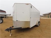 2017 H & H 7' x 18' Enclosed Trailer #