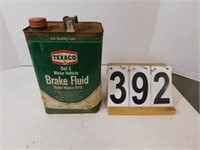Texaco Dot 3 Brake Fluid Can is About 3/4 Full