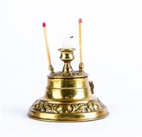 Brass Oil Lamp Matchstick Or Candle Holder