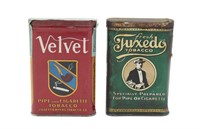 Tuxedo & Velvet Tobacco Tins