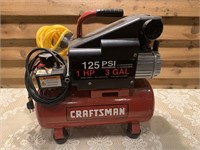 CRAFTSMAN 1 HP 3 GAL 125PSI COMPRESSOR