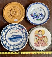 4 Decorative Plates (con1)