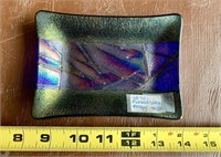 Fused Glass Small Tray/Dish (con1)