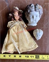 Broken China Doll Heads and Doll (con1)