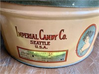 Large Vintage Société Candy Tin - Imperial Candy