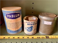 2 Vintage Tins and Pablum (con1)