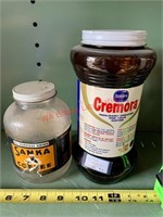 Sanka Coffee and Cremora Creamer Jars (con1)