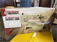 Central machinery 16” scroll saw